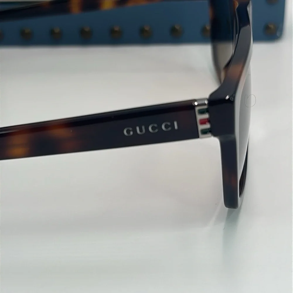 New Authentic Gucci GG0450S 003 57 Men's Sunglasses